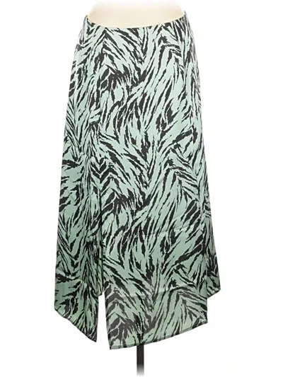 Pre-owned Wayf Casual Skirt In Green