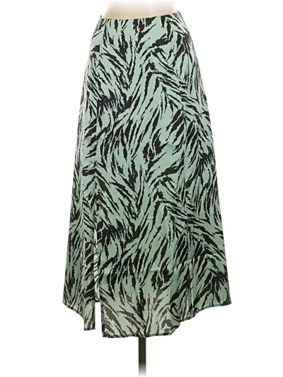 Pre-owned Wayf Casual Skirt In Green