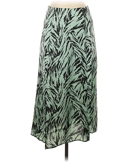 Pre-owned Wayf Casual Skirt In Green