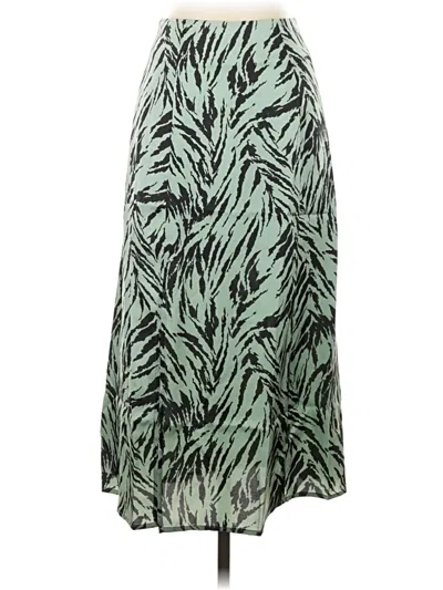 Pre-owned Wayf Casual Skirt In Green
