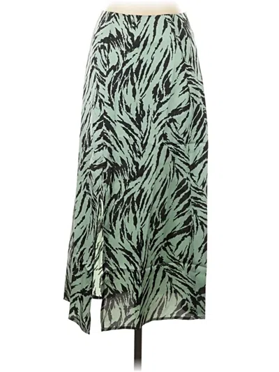 Pre-owned Wayf Casual Skirt In Green