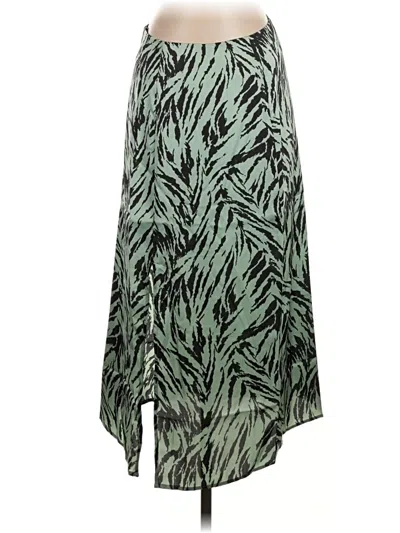 Pre-owned Wayf Casual Skirt In Green