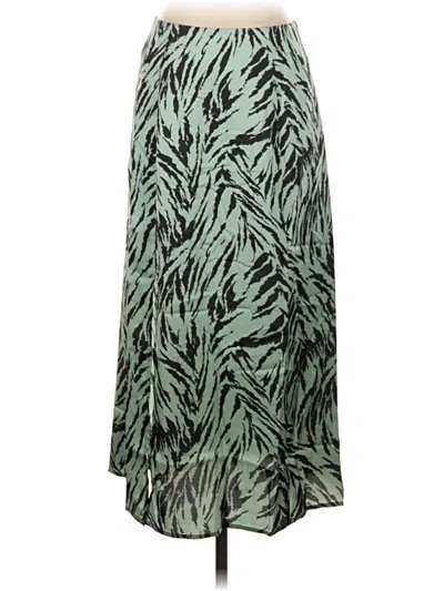 Pre-owned Wayf Casual Skirt In Green