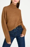 WAYF WAYF CHARLIE MOCK NECK SWEATER