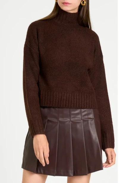 Wayf Charlie Mock Neck Sweater