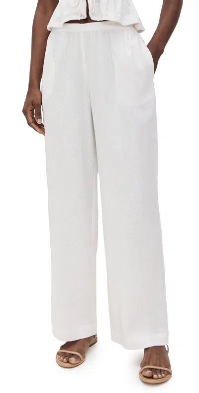 Wayf Clara Pants Ivory