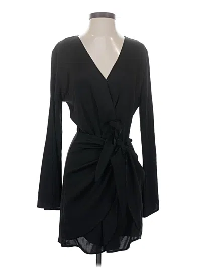 Pre-owned Wayf Cocktail Dress In Black