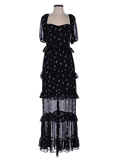 Pre-owned Wayf Cocktail Dress In Black