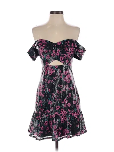 Pre-owned Wayf Cocktail Dress In Black