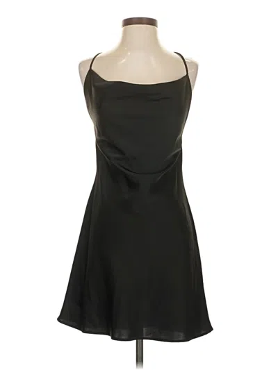 Pre-owned Wayf Cocktail Dress In Black