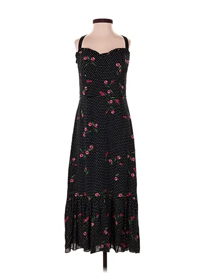 Pre-owned Wayf Cocktail Dress In Black