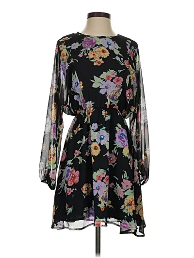 Pre-owned Wayf Cocktail Dress In Black