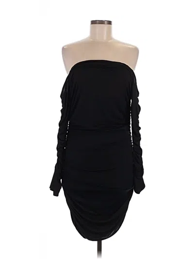 Pre-owned Wayf Cocktail Dress In Black