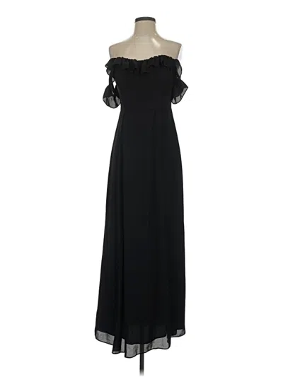 Pre-owned Wayf Cocktail Dress In Black