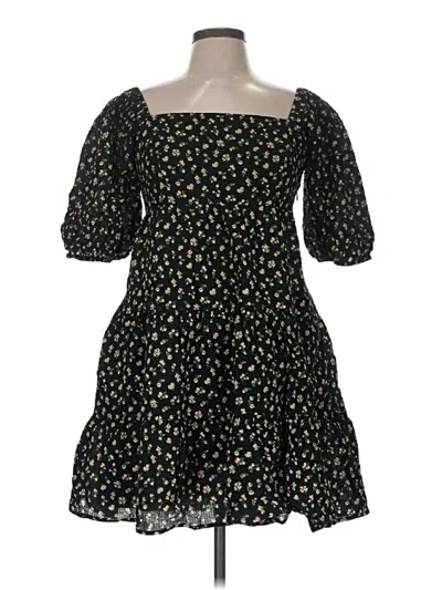Pre-owned Wayf Cocktail Dress In Black