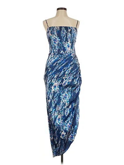 Pre-owned Wayf Cocktail Dress In Blue