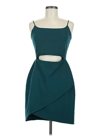 Pre-owned Wayf Cocktail Dress In Blue