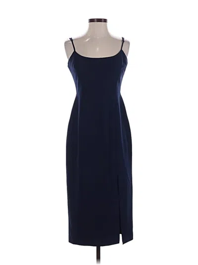 Pre-owned Wayf Cocktail Dress In Blue
