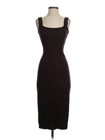 Pre-owned Wayf Cocktail Dress In Brown