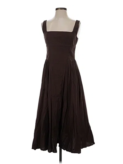 Pre-owned Wayf Cocktail Dress In Brown