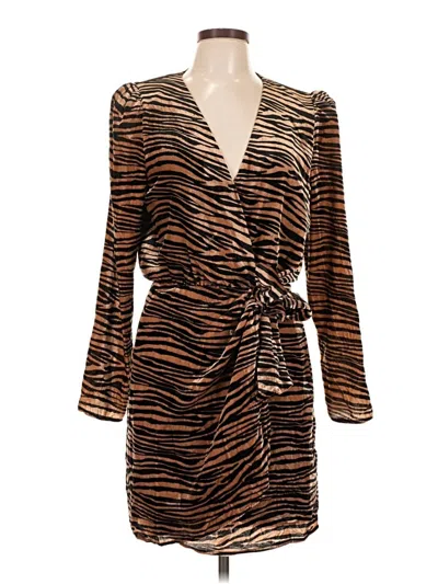 Pre-owned Wayf Cocktail Dress In Brown