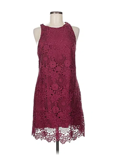 Pre-owned Wayf Cocktail Dress In Burgundy