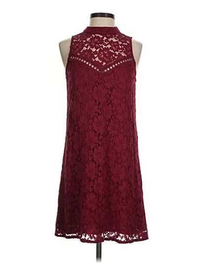 Pre-owned Wayf Cocktail Dress In Burgundy