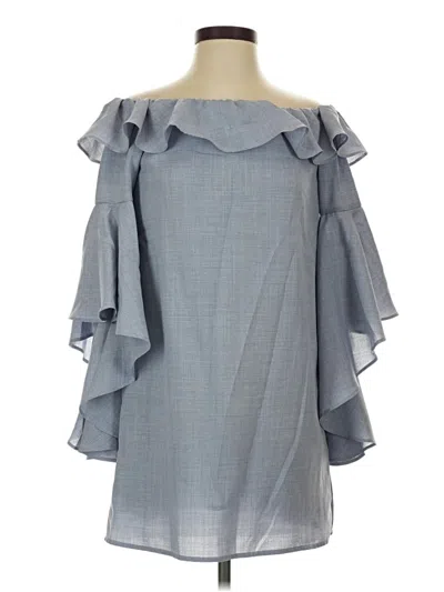 Pre-owned Wayf Cocktail Dress In Gray
