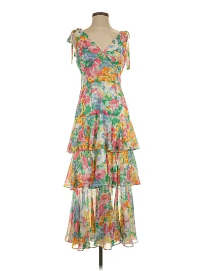 Pre-owned Wayf Cocktail Dress In Green
