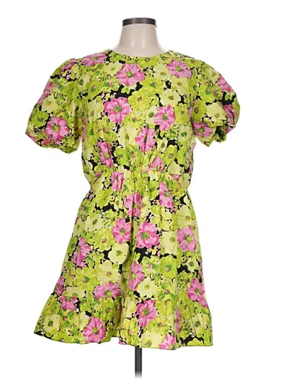 Pre-owned Wayf Cocktail Dress In Green