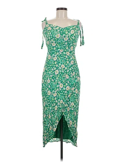 Pre-owned Wayf Cocktail Dress In Green
