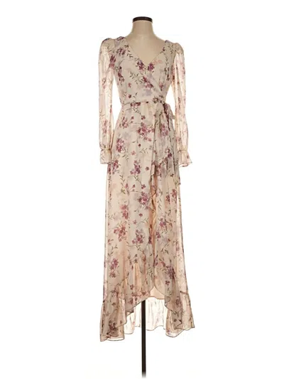 Pre-owned Wayf Cocktail Dress In Ivory