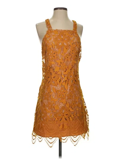 Pre-owned Wayf Cocktail Dress In Orange