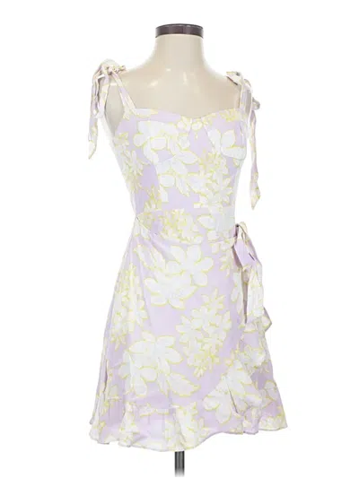 Pre-owned Wayf Cocktail Dress In Purple