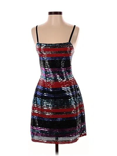 Pre-owned Wayf Cocktail Dress In Silver