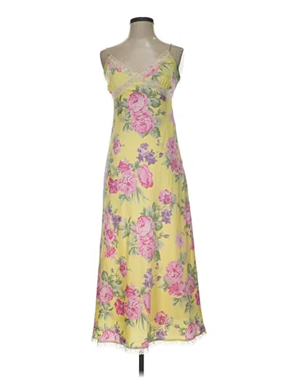 Pre-owned Wayf Cocktail Dress In Yellow