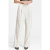 Wayf Della Wide Leg Pants In Parchment