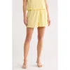 Wayf Elastic Shorts In Yellow