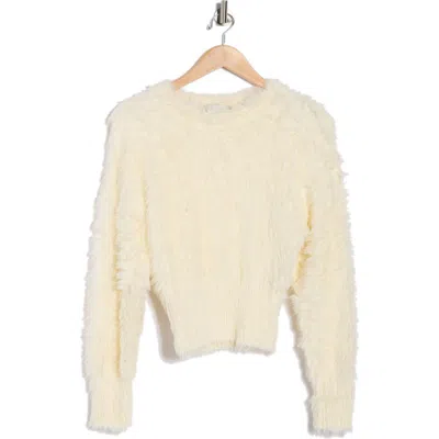 WAYF WAYF FLUFFY CROP SWEATER