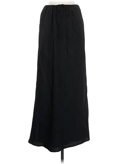 Pre-owned Wayf Formal Skirt In Black