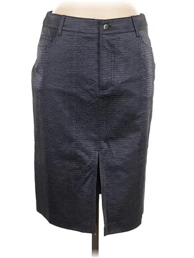 Wayf Formal Skirt In Gray