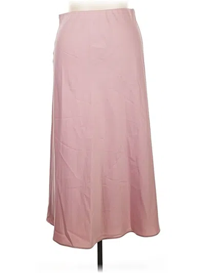 Pre-owned Wayf Formal Skirt In Pink