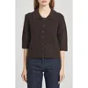 Wayf Harlow Cardigan In Black