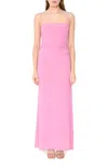 Wayf Isabella Mesh Maxi Dress In Pink
