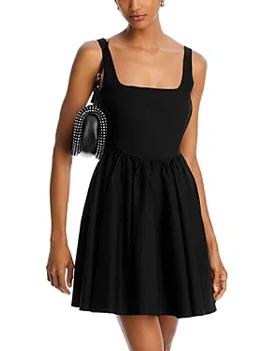 Wayf Jade Corset Mini Dress In Black