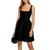 Wayf Jade Womens Corset Square Neck Mini Dress