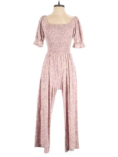 Pre-owned Wayf Jumpsuit In Pink