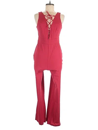 Pre-owned Wayf Jumpsuit In Red