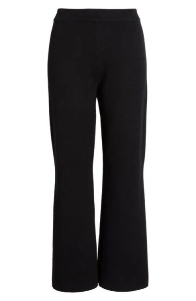 Wayf Knox Knit Crop Pants In Black