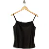 Wayf Lace Inset Camisole In Black